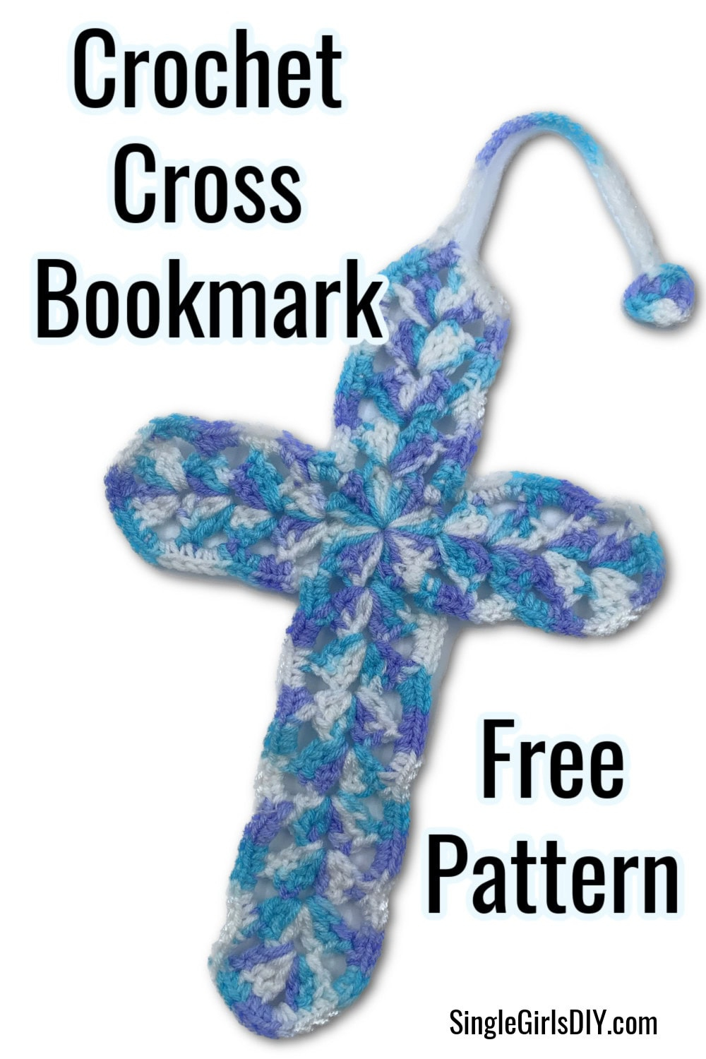 Free Cross Bookmark Crochet Pattern - Single Girl&amp;#039;S Diy within Beginner Free Printable Crochet Cross Bookmark Patterns