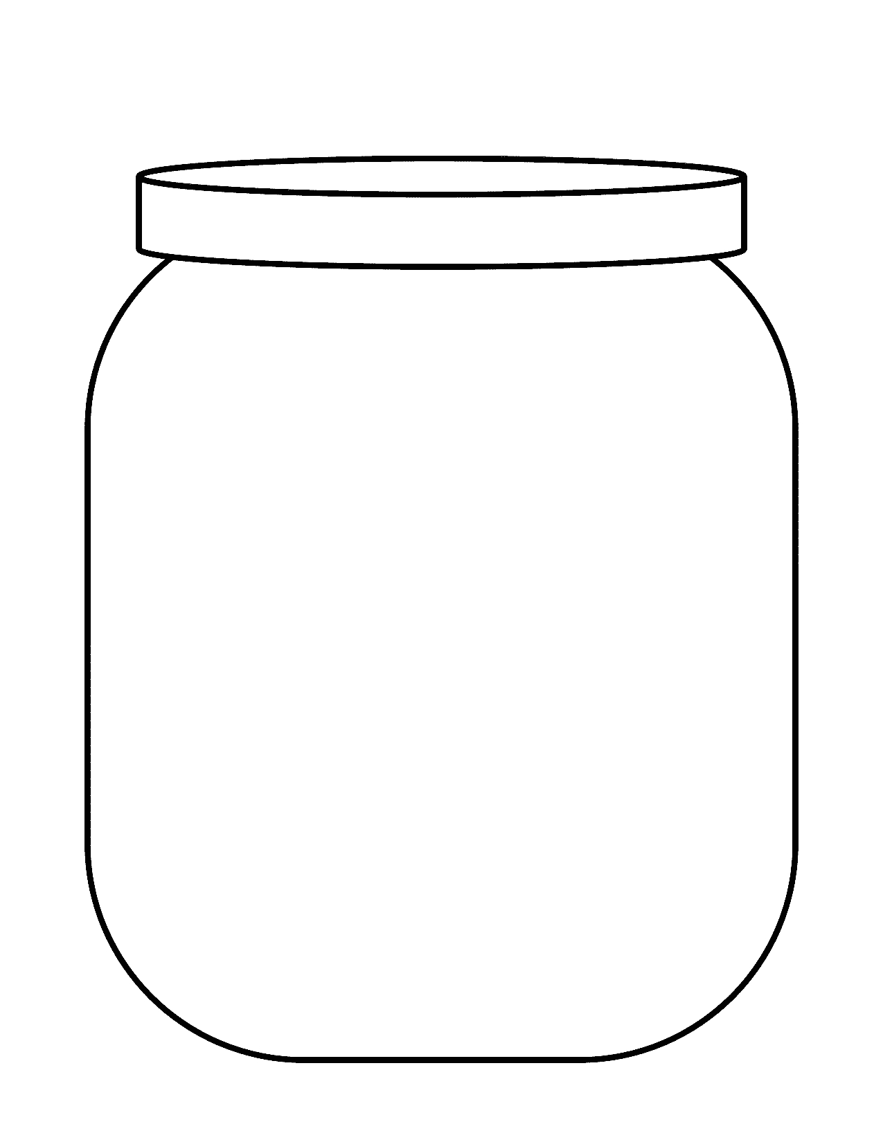 Free Editable Jar Template For Creative Learning inside Free Printable Mason Jar Template