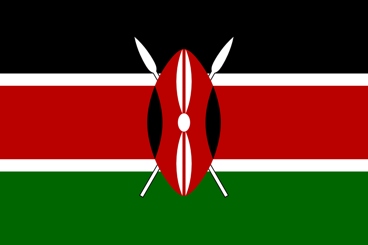 Free Kenya Flag Images: Ai, Eps, Gif, Jpg, Pdf, Png, And Svg for Printable Flag Of Kenya
