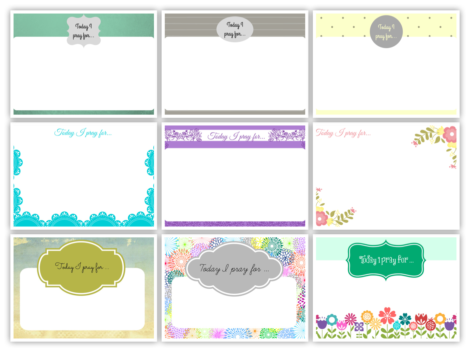 Free Prayer Cards Printables - A Cowboy&amp;#039;S Wife within Free Printable Prayer Cards
