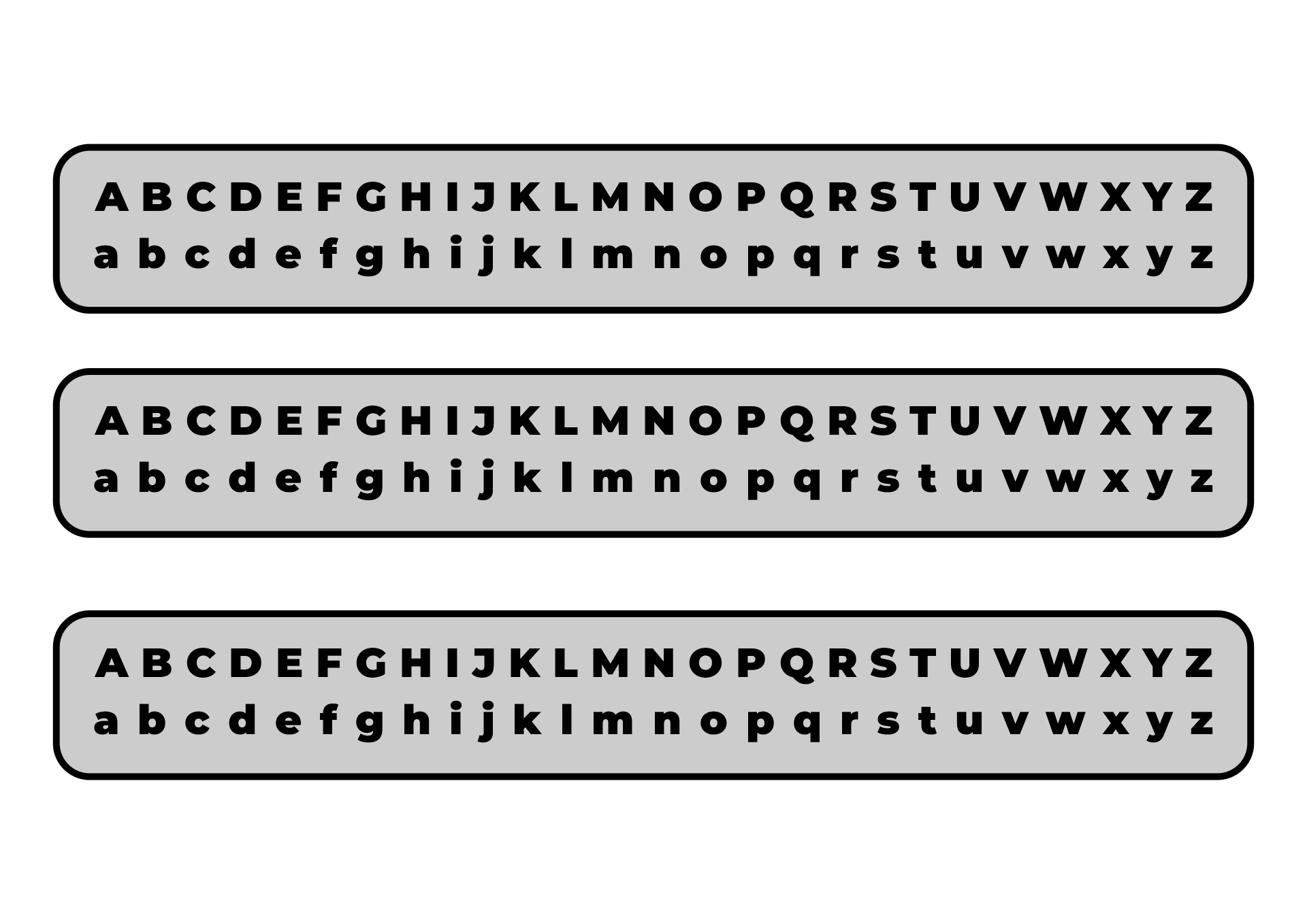 Free Printable Alphabet Strip For Desk - Printable Design Resources intended for Free Printable Alphabet Strip For Desk