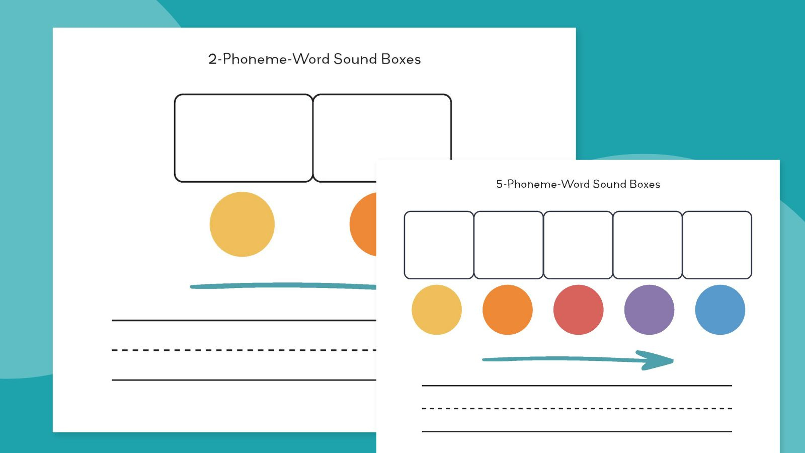 Free Printable Elkonin Boxes, Plus How To Use Them Step-By-Step for Elkonin Boxes Printable Free