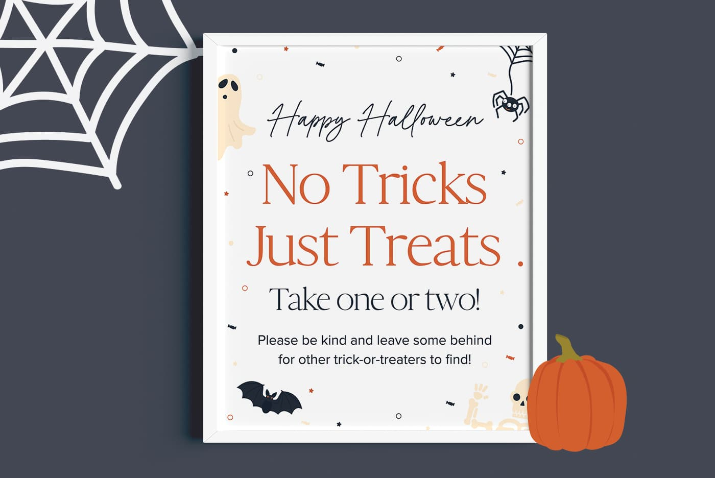 Free Printable Halloween Candy Bowl Sign - Favorite Printables throughout Free Printable Halloween Candy Signs