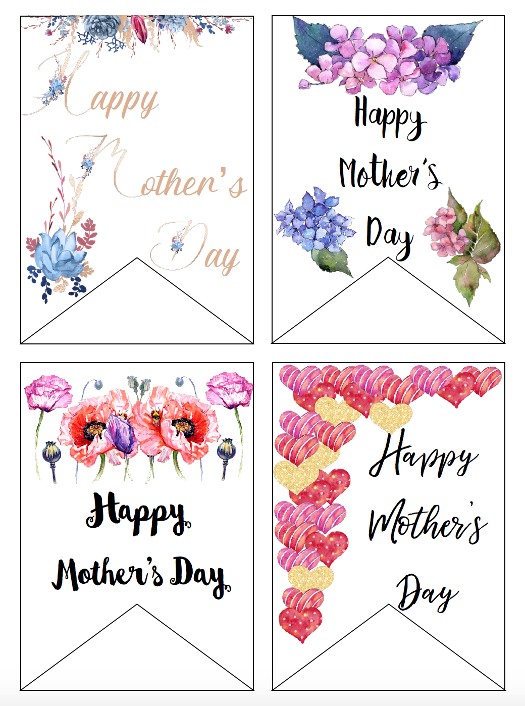 Free Printable Happy Mothers Deals Day Tags with regard to Mother&amp;amp;#039;s Day Tags Printable