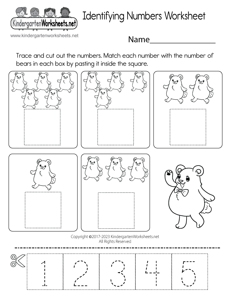 Free Printable Identifying Numbers Worksheet throughout Identifying Numbers Worksheet Printable