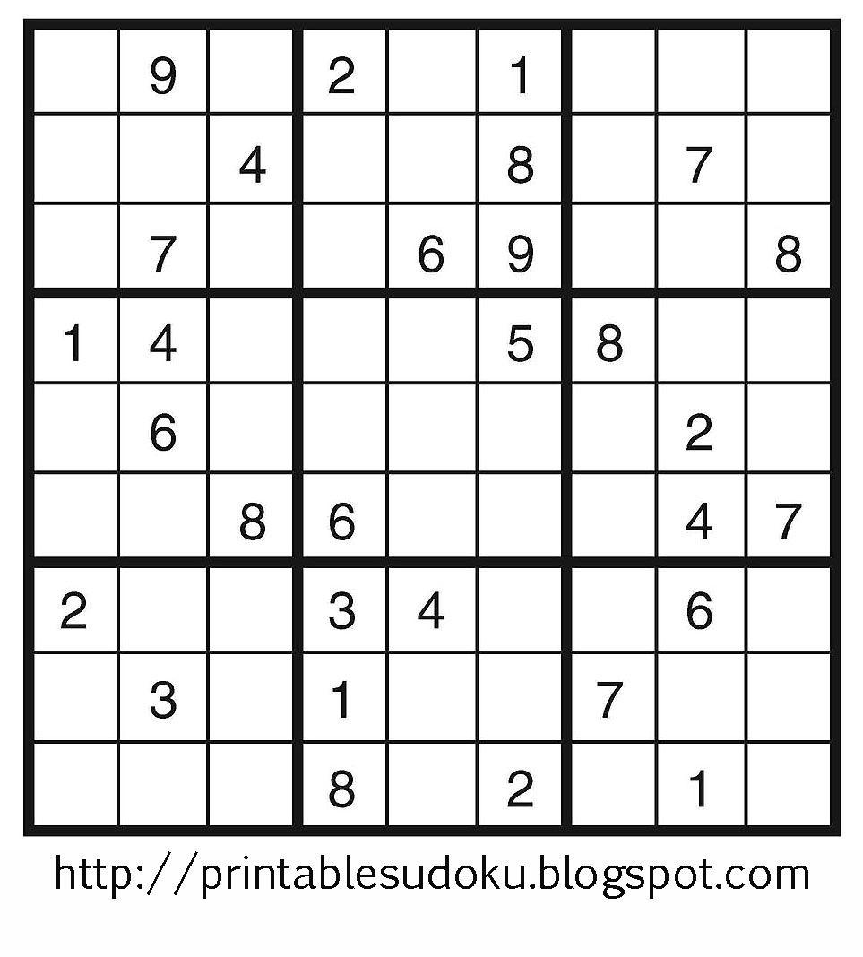 Free Printable Large Print Sudoku Puzzles | Larrylorodcturta1982&amp;#039;S throughout Free Printable Sudoku Puzzles