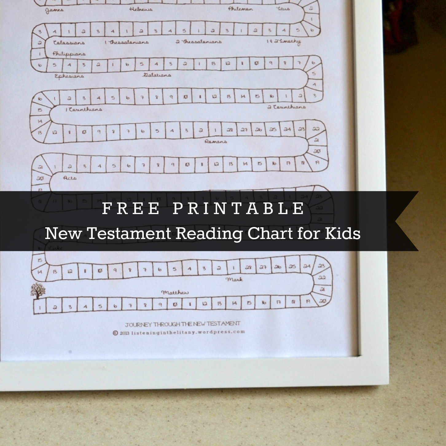 Free Printable New Testament Reading Chart For Kids | Listening In inside Free Printable New Testament Reading Chart
