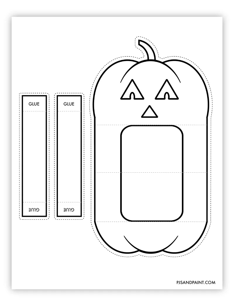 Free Printable Paper Halloween Hand Puppets - Pjs And Paint for Halloween Paper Bag Puppets Printables Free