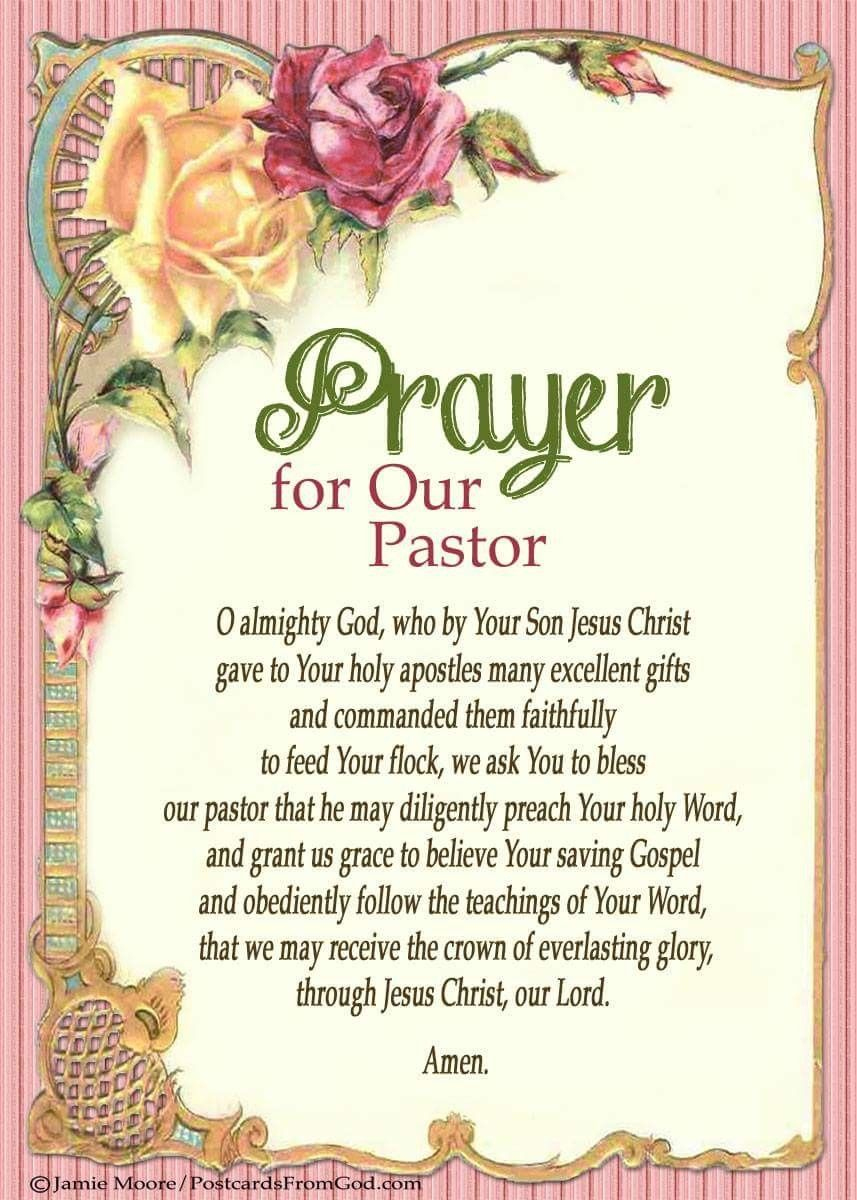 Free Printable Pastor Appreciation Poems - Printable Party Favors inside Free Printable Pastor Appreciation Poems