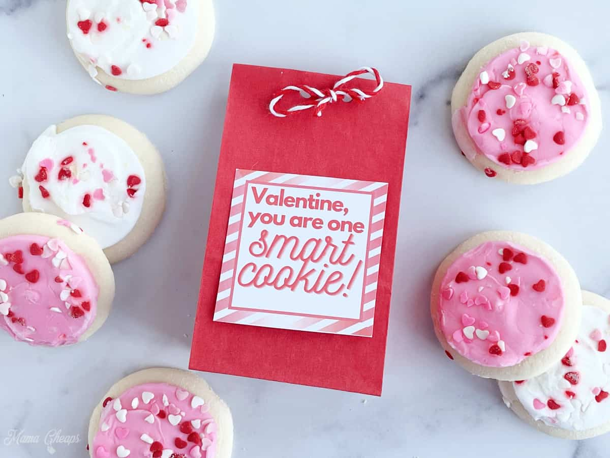 Free Printable Smart Cookie Tags - Printable Party Favors within Free Printable Smart Cookie Valentine