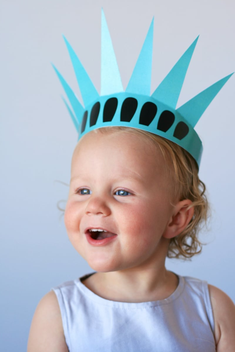 Free Printable Statue Of Liberty Crown - Paging Supermom with Printable Statue Of Liberty Crown