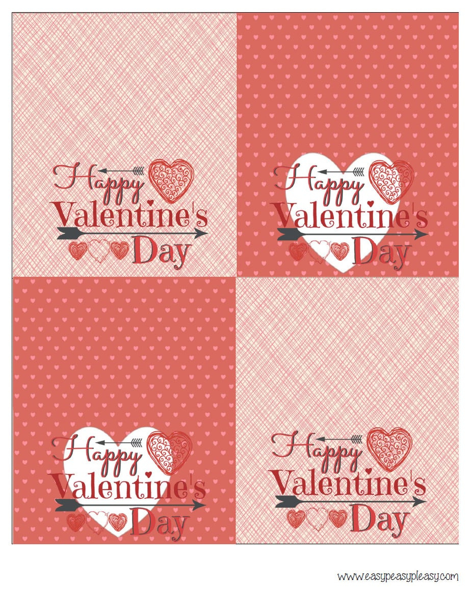 Free Printable Valentine Treat Bag Toppers - Easy Peasy Pleasy throughout Valentine Bag Toppers Free Printable