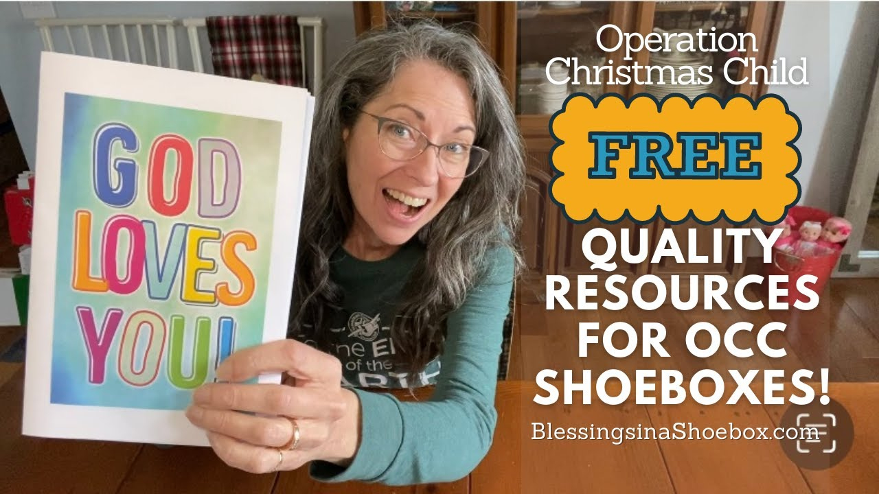 Free Shoebox Resources Operation Christmas Child Blessingsinashoebox Best Occ Website Gospel throughout Blessings in a Shoebox Free Printables