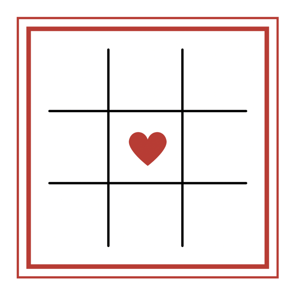 Free Valentine Tic-Tac-Toe Printable • Persnickety Prints with Valentine Tic Tac Toe Free Printable
