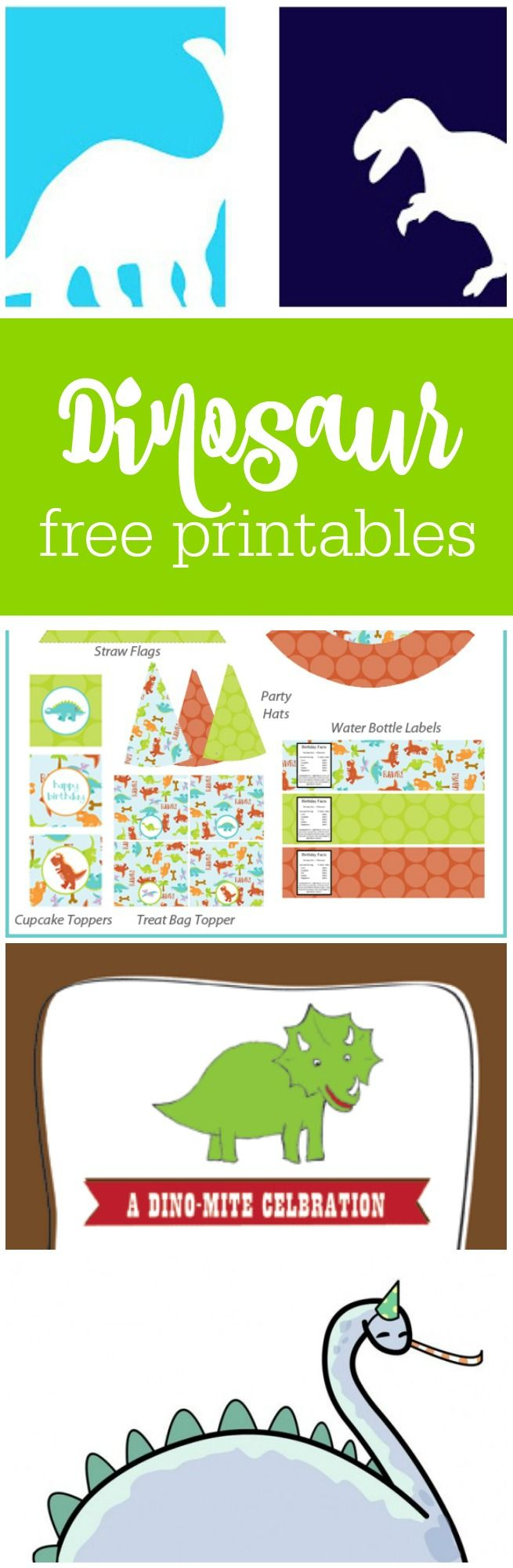 Freebie Friday: 13 Dinosaur Party Free Printables - The Party Teacher with Dinosaur Birthday Printables Free