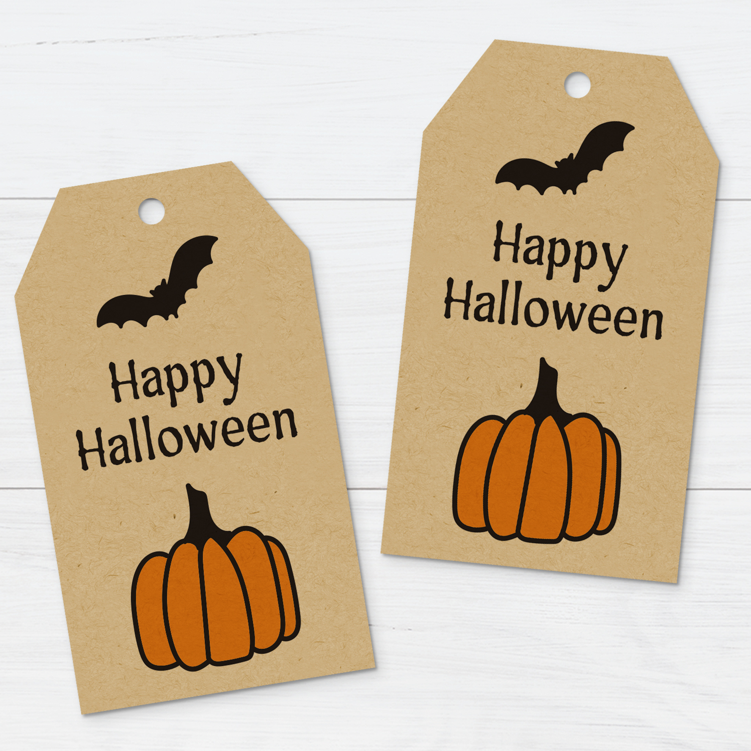 Happy Halloween Gift Tags - Free Printable Download for Happy Halloween Tags Printable