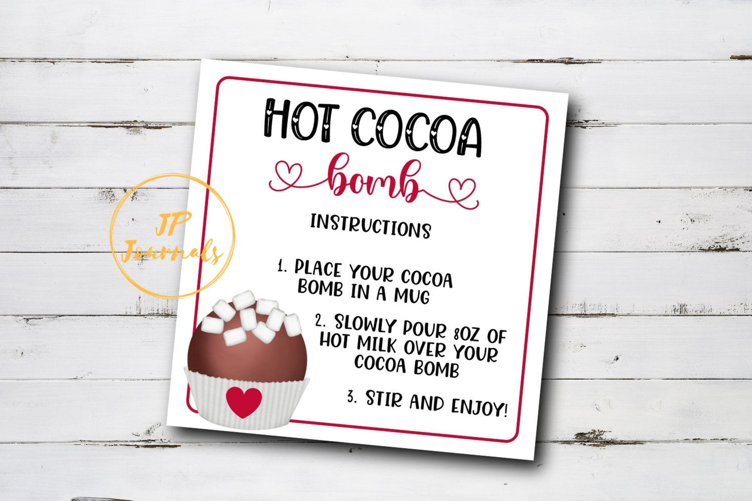 Hot Cocoa Bombs Instructions Printable Pdf Jpg (1148996) throughout Hot Cocoa Bombs Instructions Free Printable