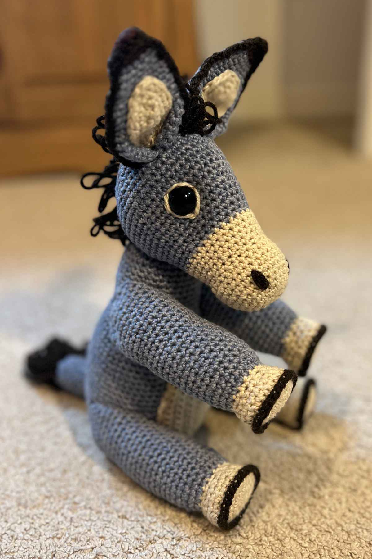 How To Crochet A Donkey - Free Amigurumi Pattern throughout Free Printable Crochet Donkey Pattern Free