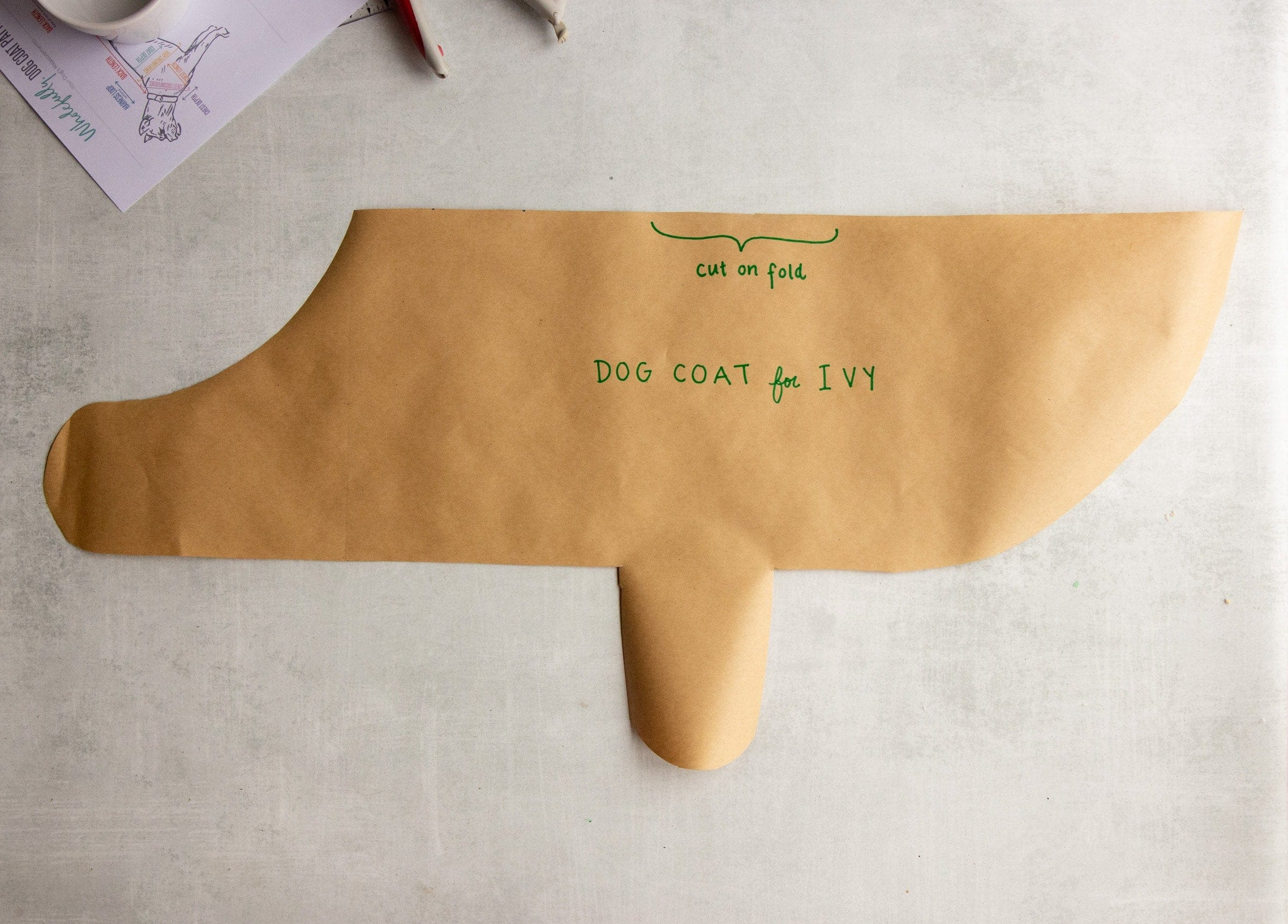 How To Sew A Cozy Custom Dog Coat In Less Than An Hour | Wholefully for Downloadable Dog Coat Sewing Patterns Free Printable