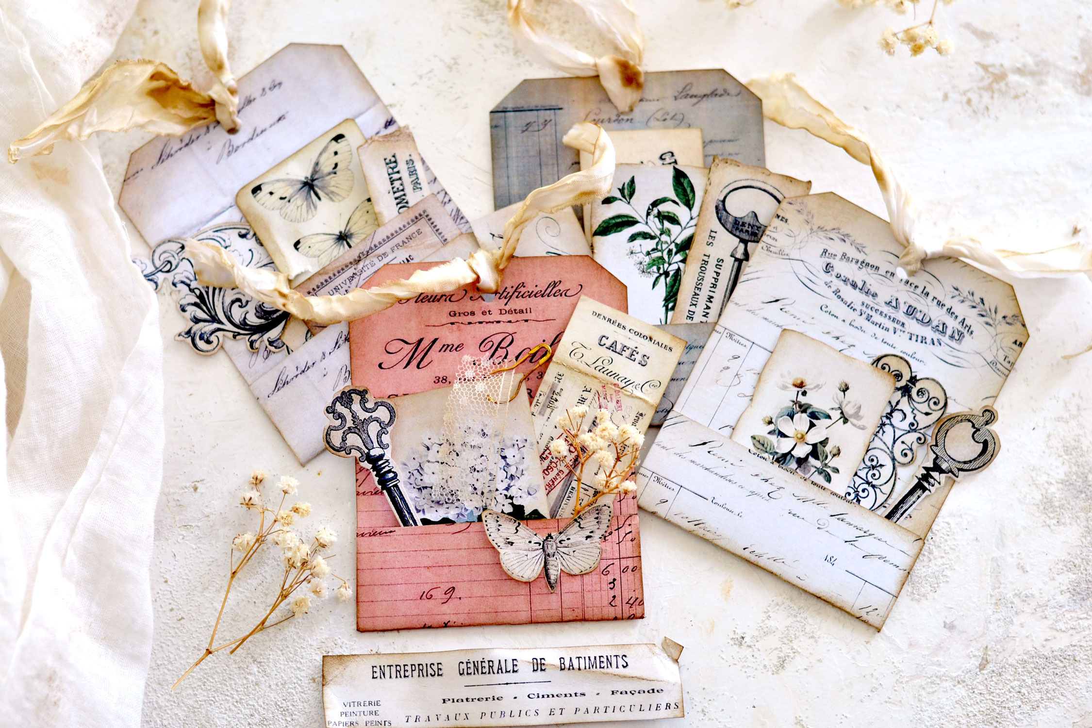 Junk Journal Pockets: (Free Printables!) - The Graphics Fairy with Free Printable Junk Journal Pages