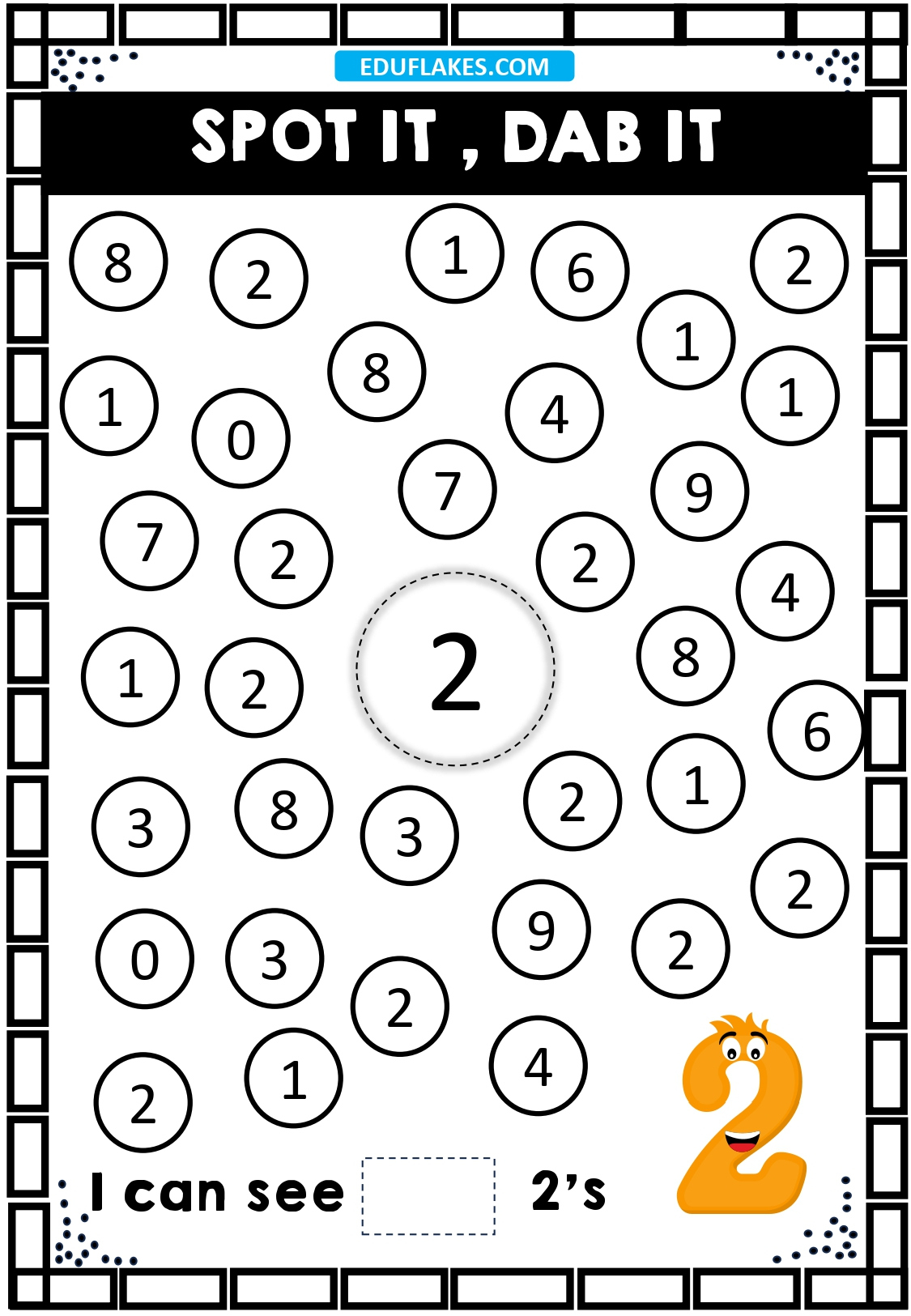 Kindergarten Number Recognition Worksheets 1 To 10 Free Pdf pertaining to Identifying Numbers Worksheet Printable