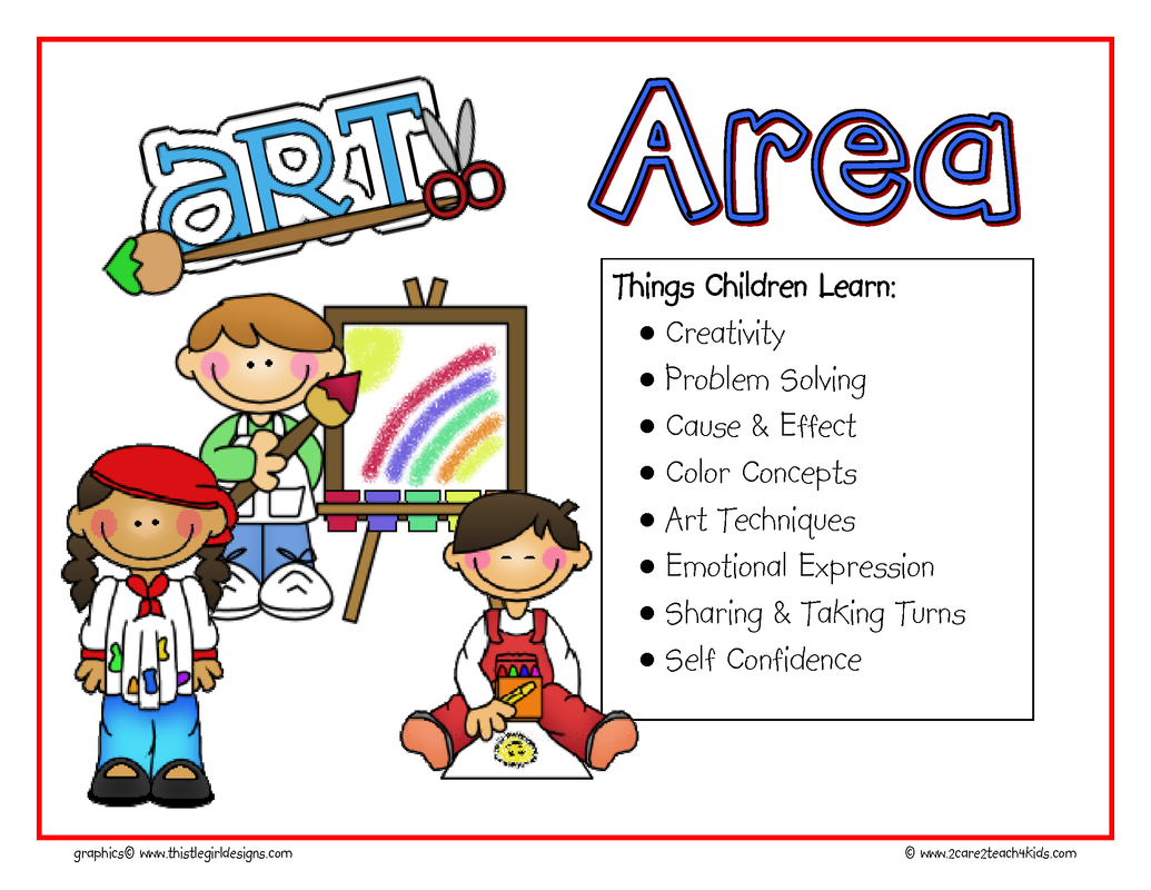 Learning Centers- Free Printable Resources -2Care2Teach4Kids within Free Printable Preschool Center Signs With Objectives