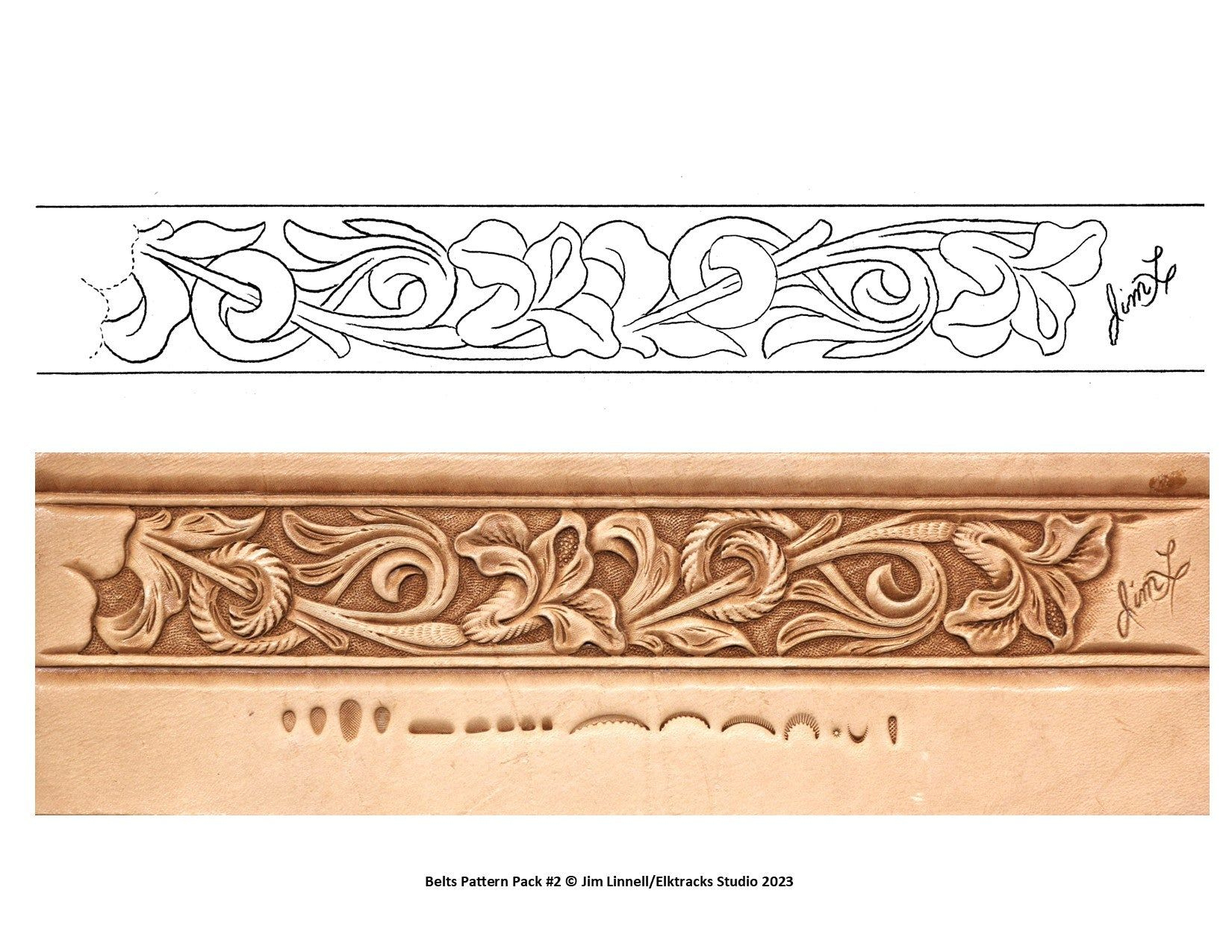 Leather Belt Patterns - Shop On Pinterest with regard to Free Printable Leather Belt Tooling Patterns