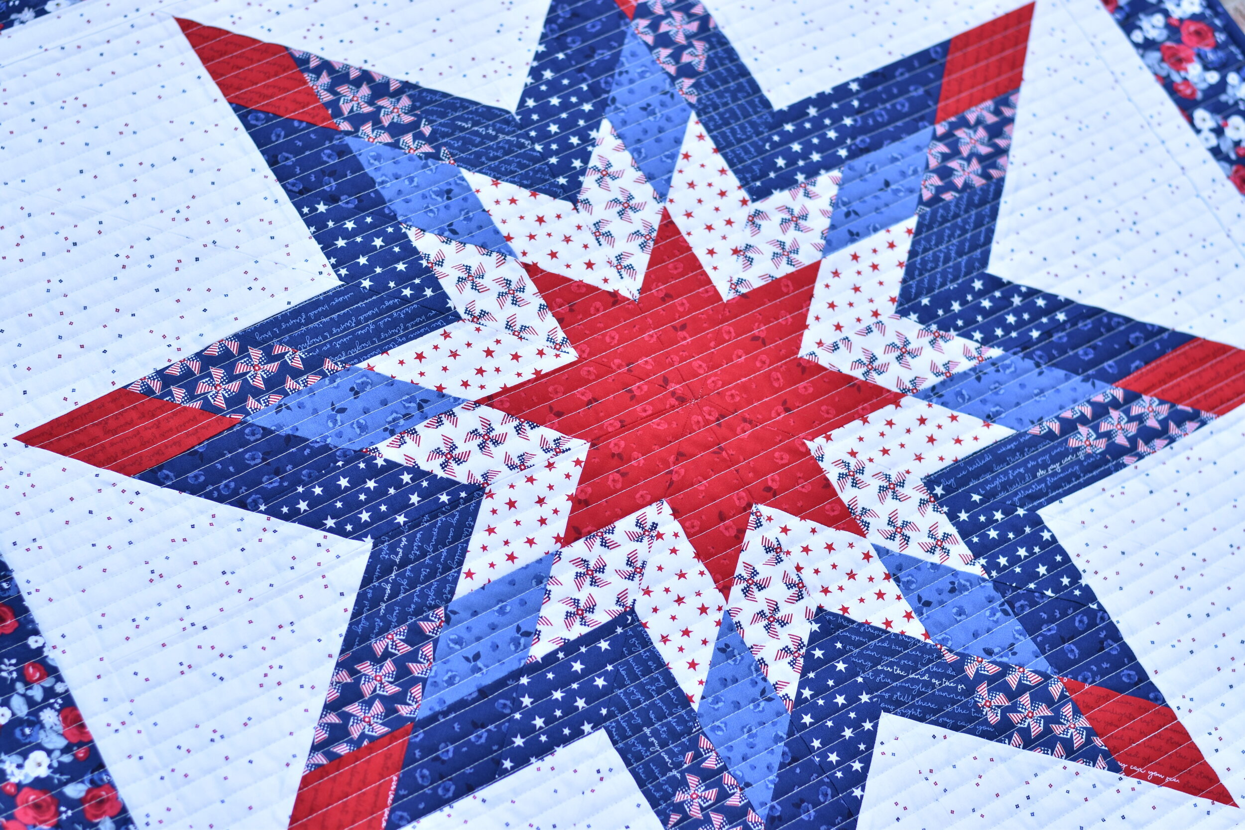Lone Star Quilt Block Tutorial {Using 2 1/2&amp;quot; Strips And No Y-Seams regarding Free Printable Lone Star Quilt Pattern