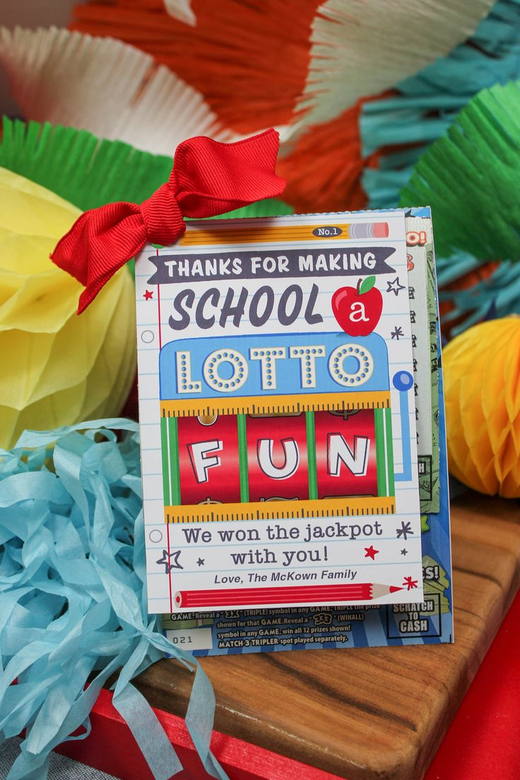 Lottery Ticket Teacher Gift Printable, Scratch Off Lottery Ticket within Lotto Teacher Appreciation Printable Free
