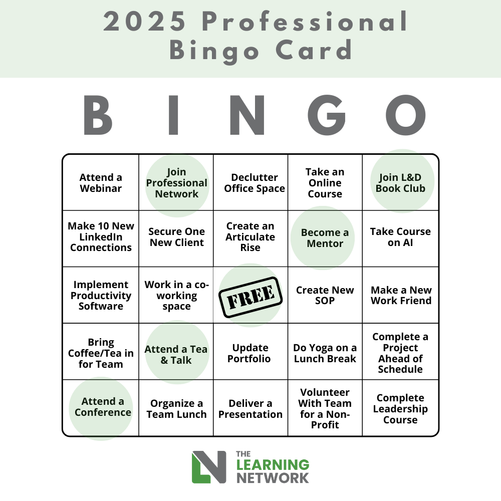 Make Goal-Setting Fun: Create Your 2025 Professional Bingo Card regarding Bingo Cards For 2025