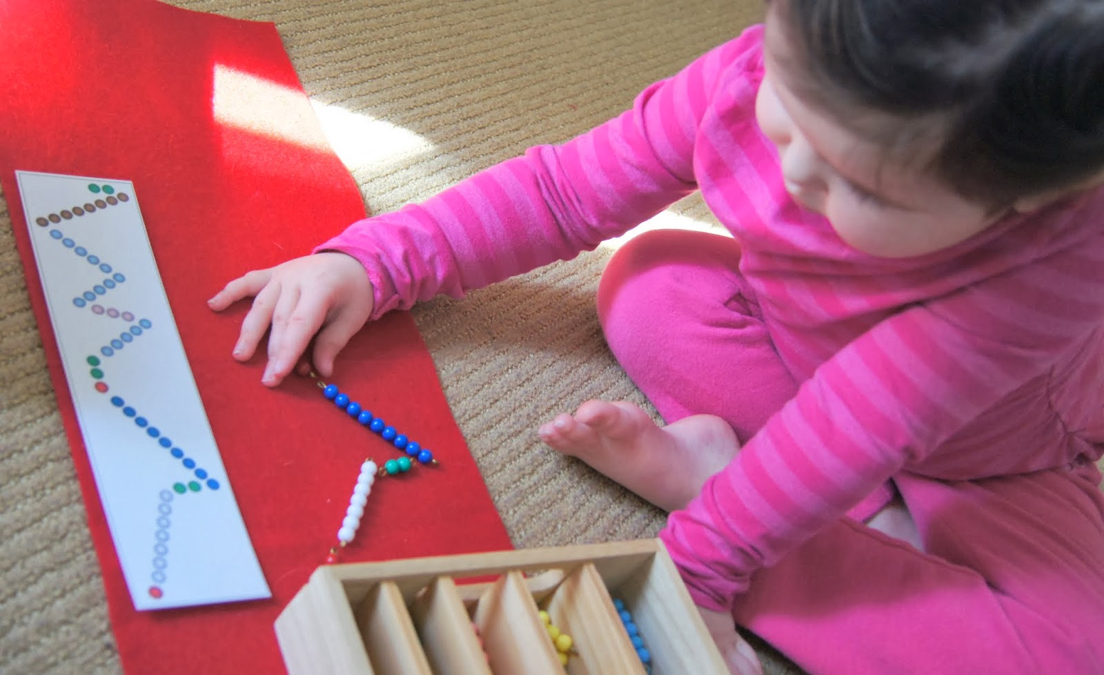 Making Montessori Ours&amp;quot;: Montessori Search For Ten Math Snake Game pertaining to Montessori Snake Game Free Printable