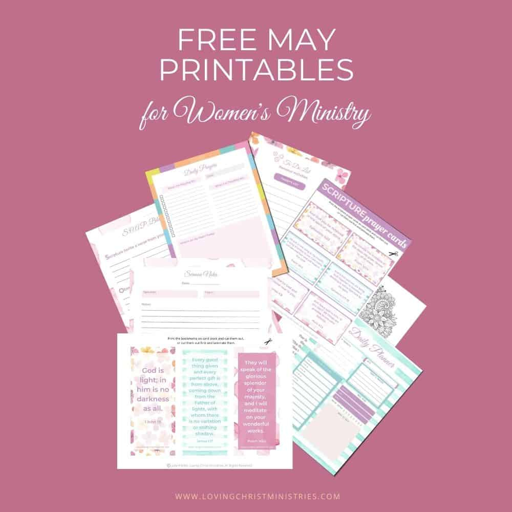 May Printables For Women&amp;#039;S Ministry - Loving Christ Ministries for Free Printables For Women&amp;amp;#039;s Ministry