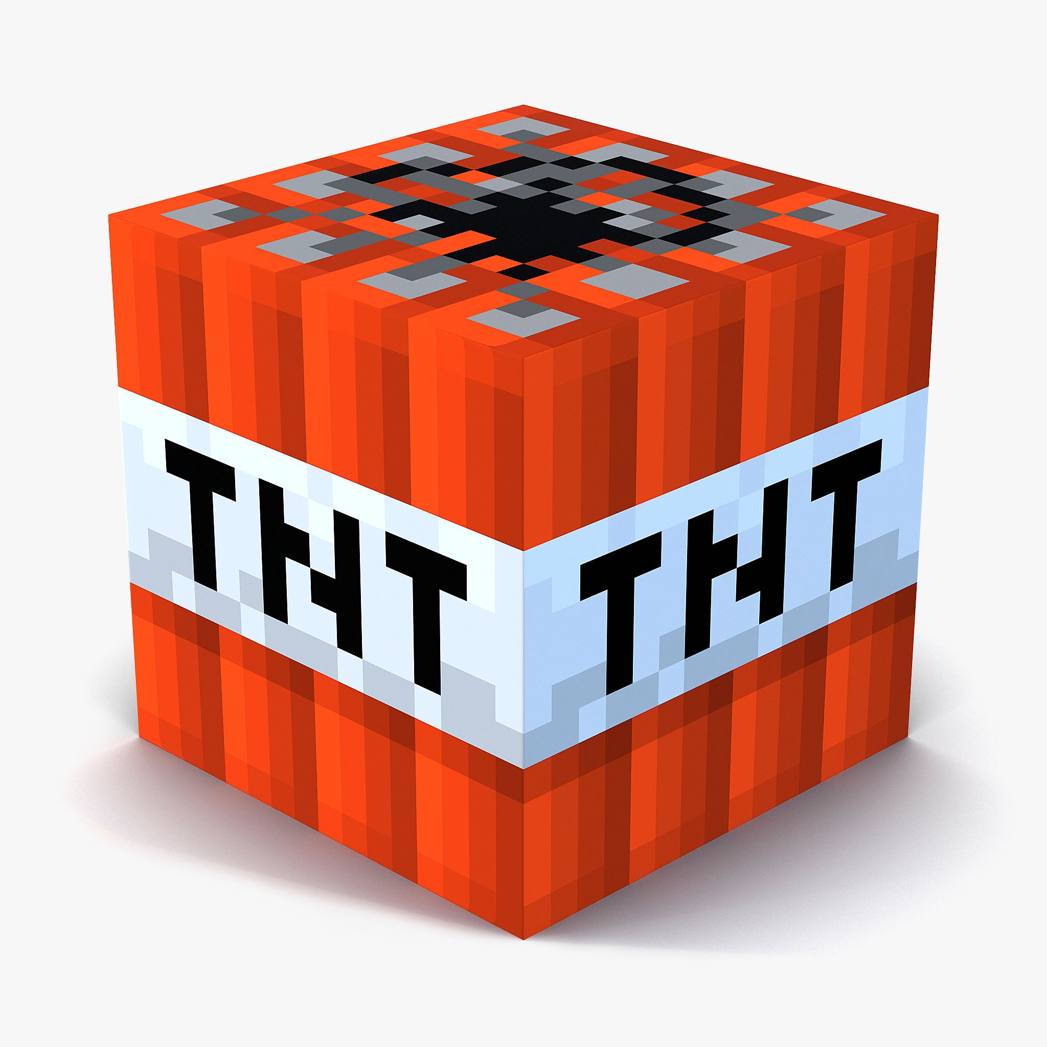 Minecraft Tnt 3D Model 3D Model $4 - .3Ds .Fbx .Obj .Max - Free3D regarding Minecraft Tnt Free Printable
