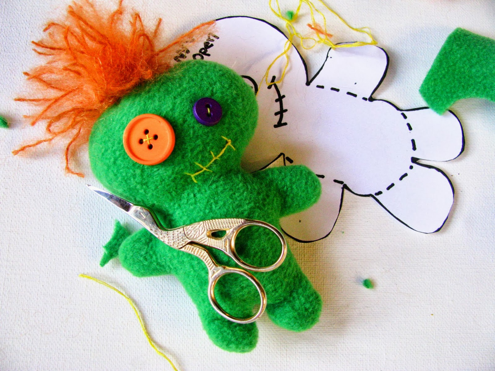 Nimblephish: Little Voodoo Doll Free Pattern for Printable Voodoo Doll Patterns Free