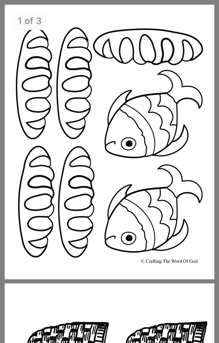 Pinterest | Bible Crafts, Bible Crafts Sunday School, Bible Crafts for Free Printable Loaves and Fishes Craft Activity