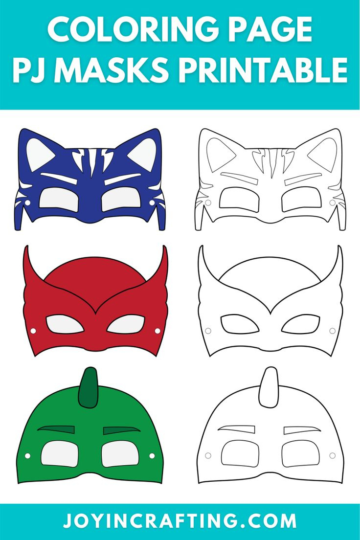 Pj Masks Mask Printable with regard to Pj Mask Printables Free