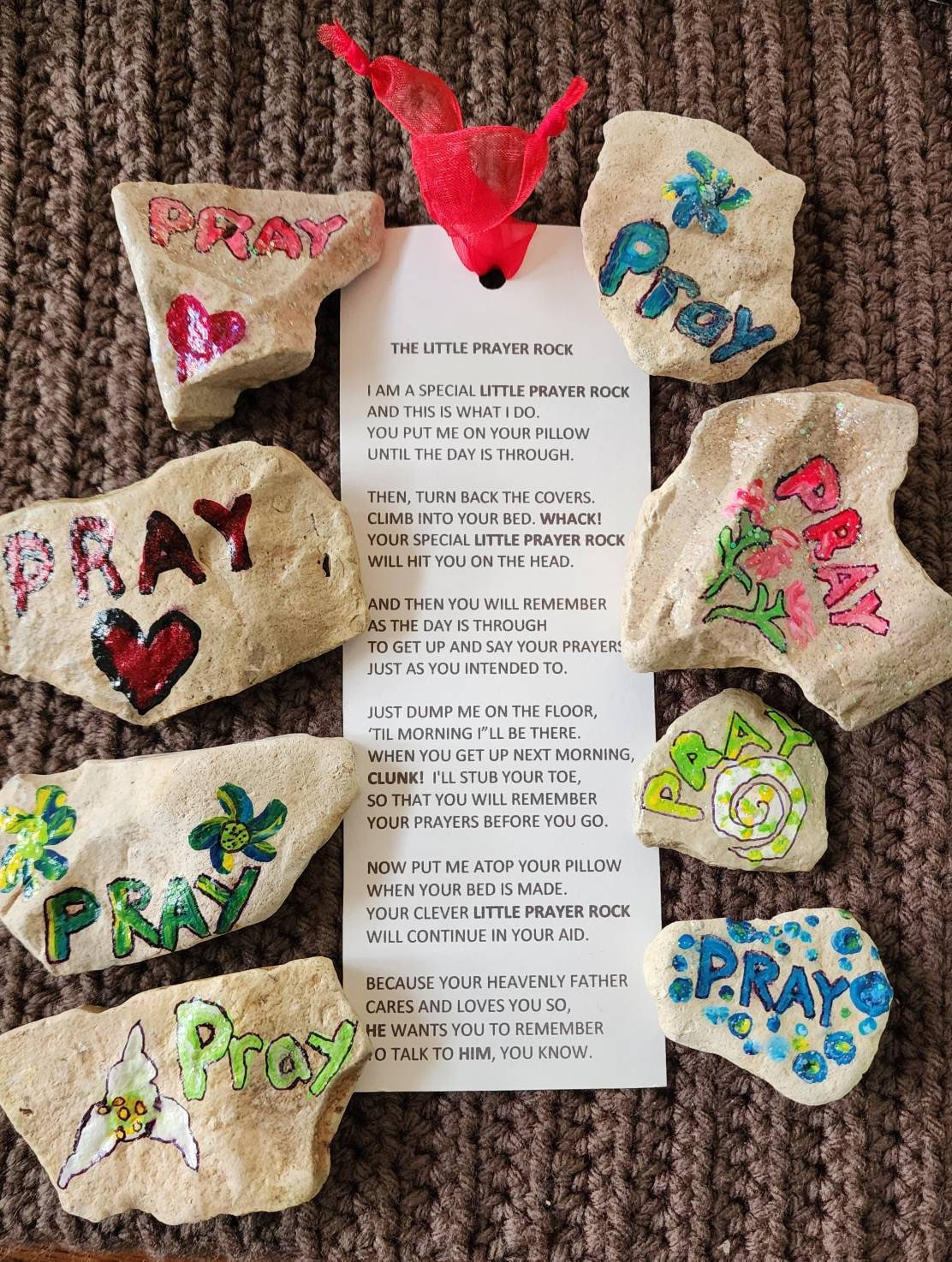 Prayer Rock Poem - Etsy with Prayer Rock Poem Printable