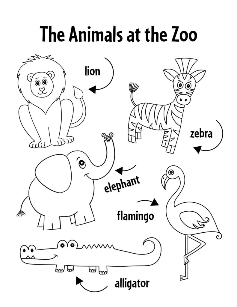 Preschool Zoo Theme Lesson Plan With Free Zoo Printables! The with regard to Free Zoo Printables For Preschool