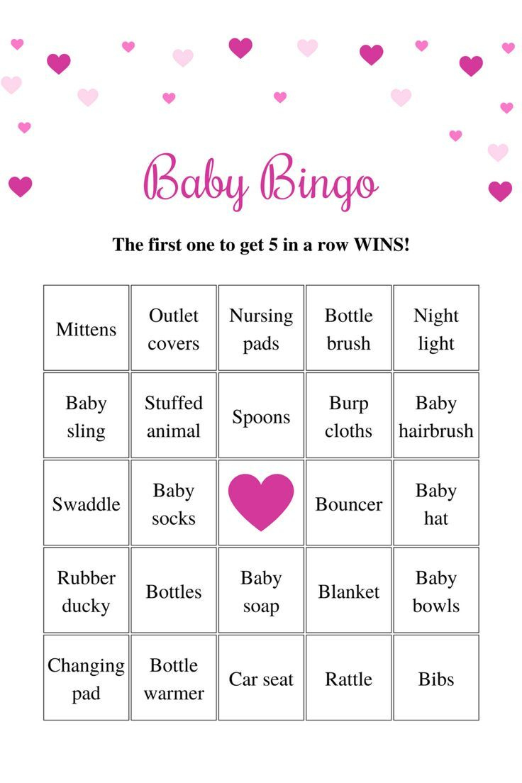 Printable Baby Shower Bingo Cards | Prefilled Baby Bingo Cards in Baby Shower Bingo Cards Printable