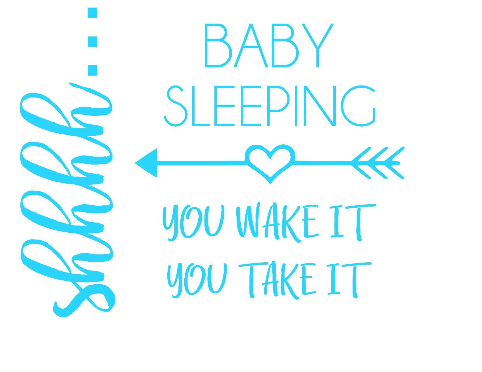Printable Baby Sleeping Sign Newest Birthing Bliss inside Baby Sleeping Sign Printable