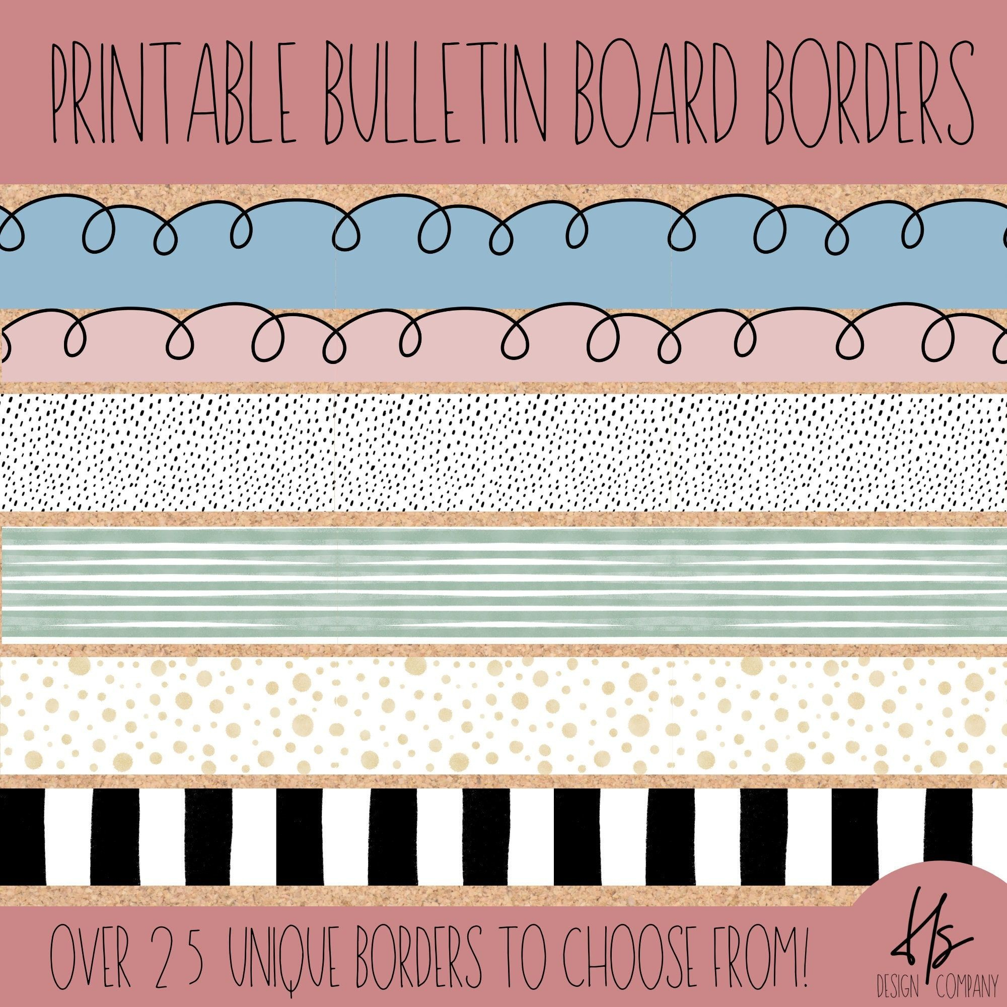 Printable Modern Colorful Bulletin Board Borders | Printable pertaining to Printable Bulletin Board Borders Free