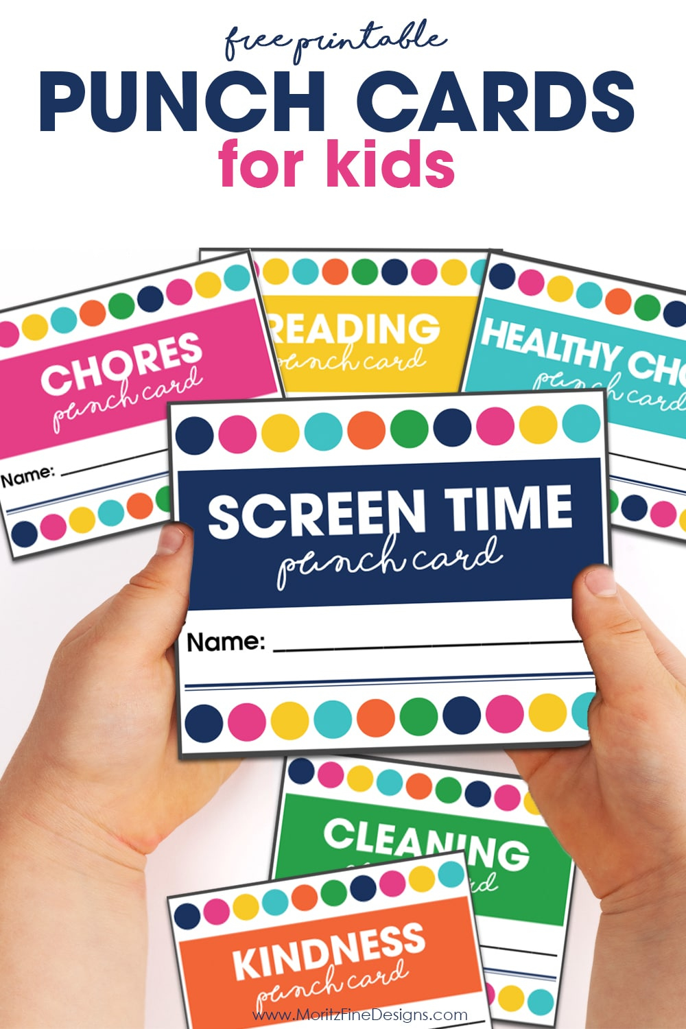 Printable Punch Cards For Kids | in Free Printable Punch Cards For Students