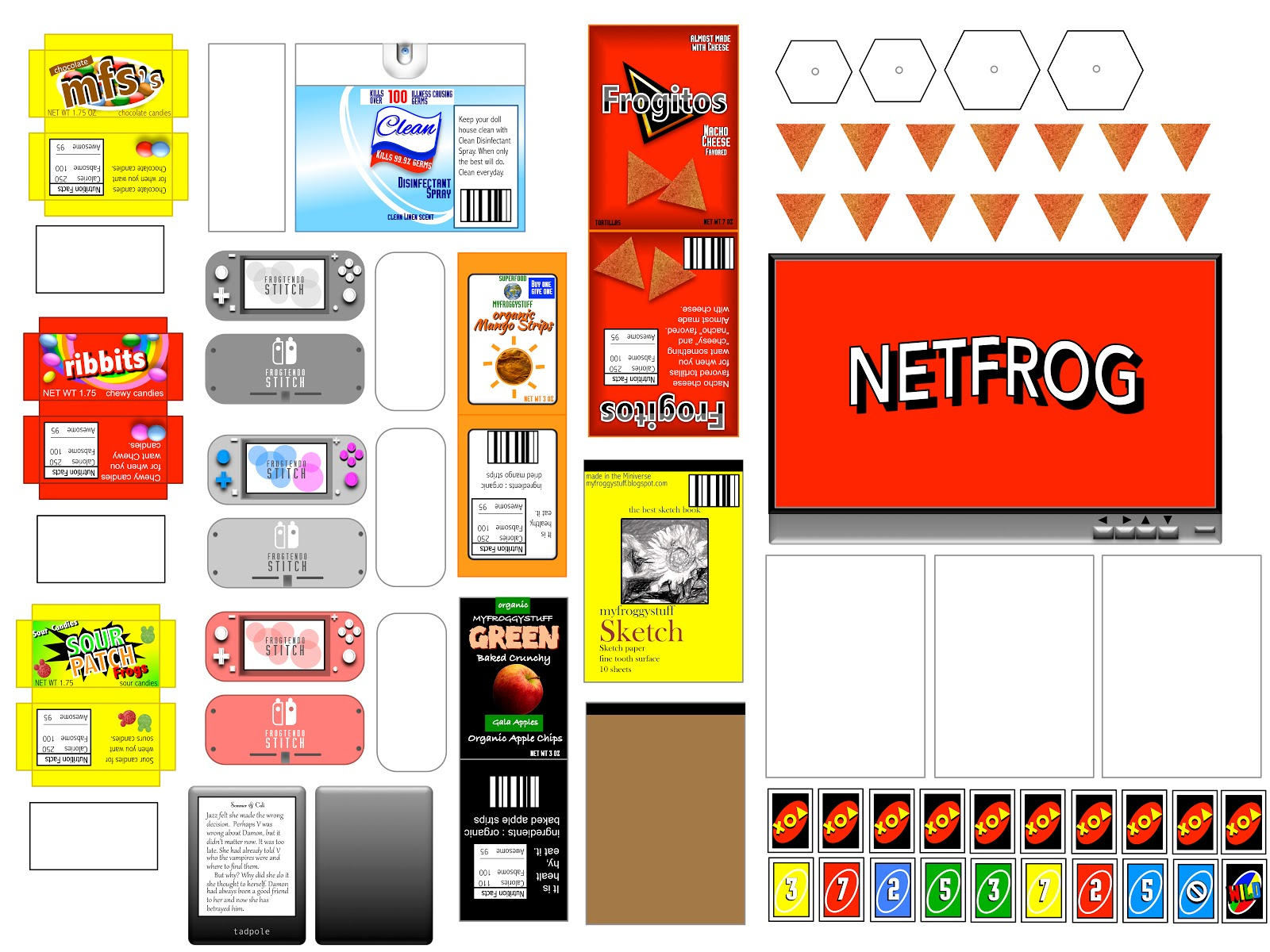 Printables Update for Froggy Stuff Free Printables