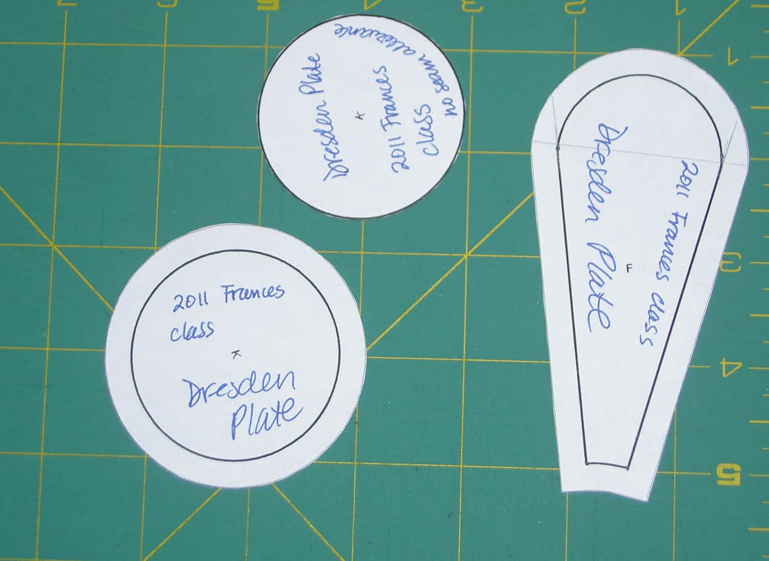 Quilt Class: Dresden Plate – Artquiltmaker Blog intended for Free Printable Dresden Plate Template