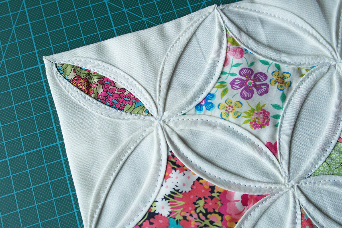 Quilting Tutorial: Cathedral Windows Part 1 – Preparing The with Free Printable Cathedral Window Quilt Pattern