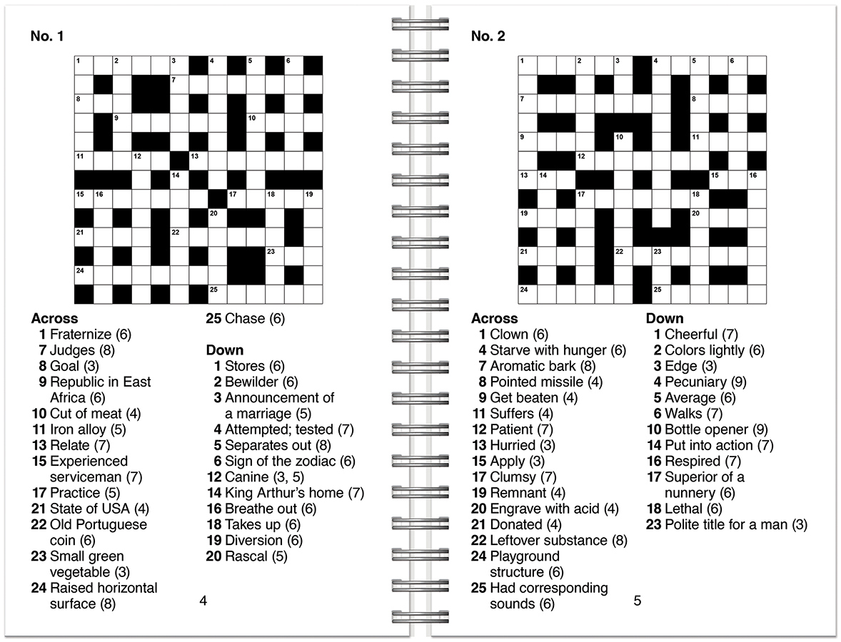 Raincoast Group: Large Print Crossword Puzzles Pink intended for Large Print Crosswords Printable
