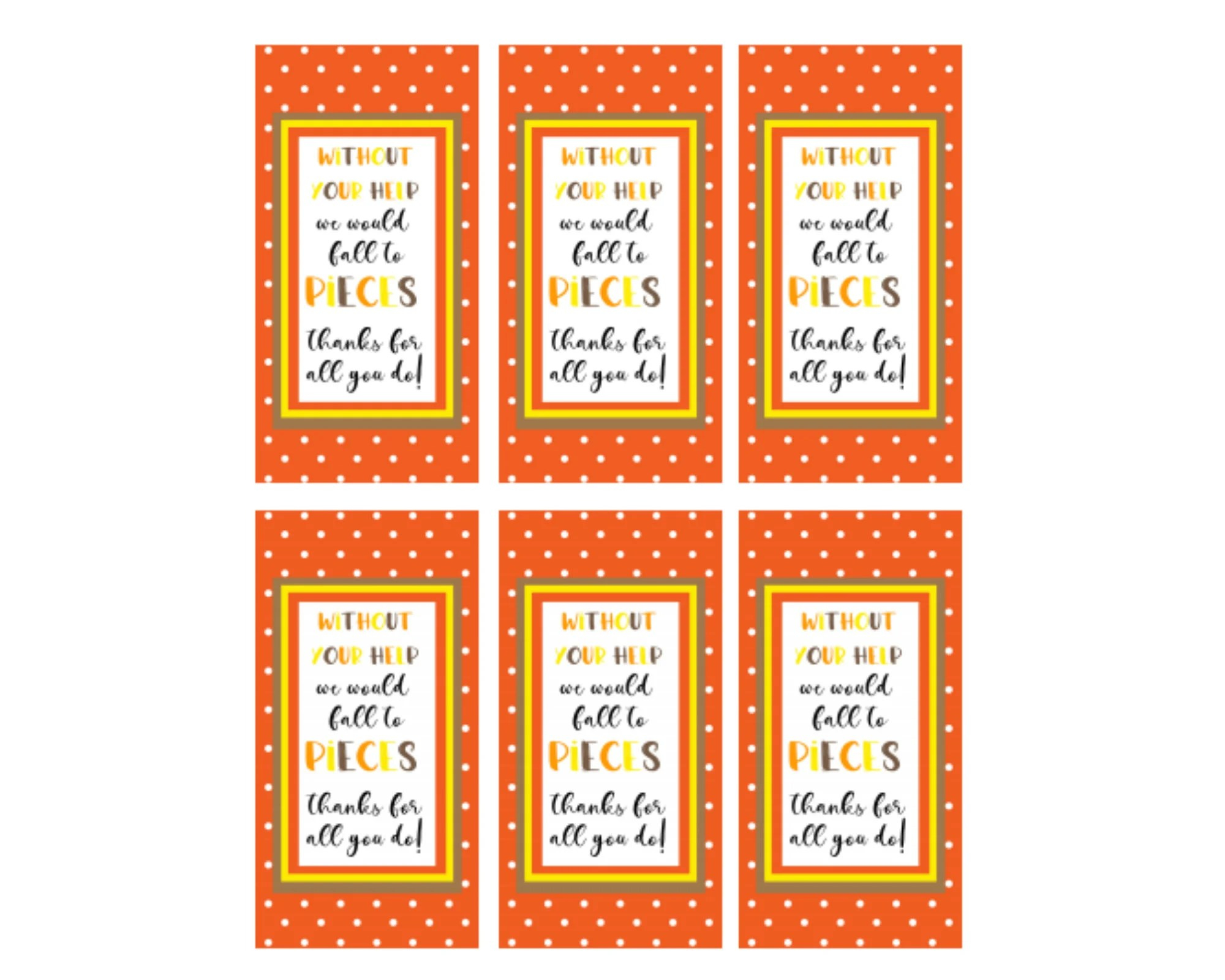 Reese&amp;#039;S Pieces Teacher Appreciation Printable - Printable Design throughout Free Printable Reese&amp;amp;#039;s Thank You Printable