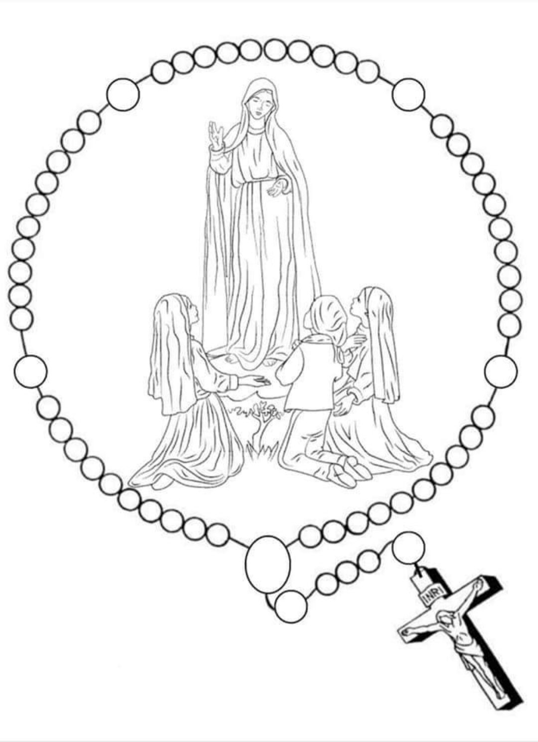 Rosary Printables — Catholic Schools Parents&amp;#039; Network (Cspn) - Ireland throughout Free Printable Rosary Worksheets