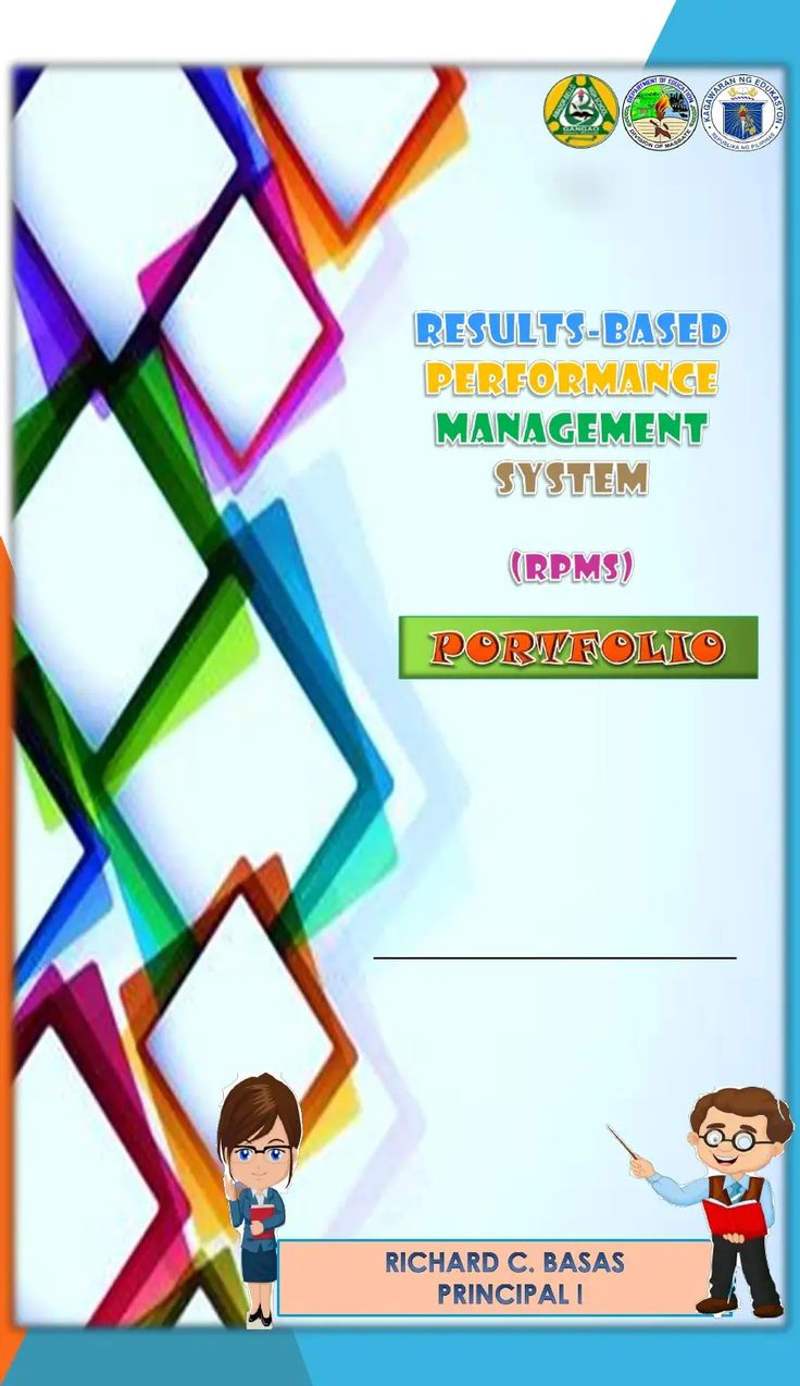Rpms Portfolio Cover Page For Mts | Pdf intended for Free Printable Teacher Cda Portfolio Cover Template