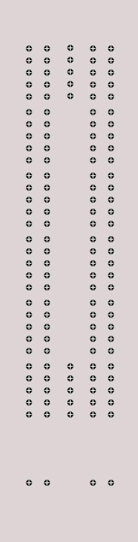 Set Of 5 Cribbage Board Templates &amp;quot;Printable Download Only&amp;quot; - Etsy Uk intended for Free Printable Cribbage Board Templates